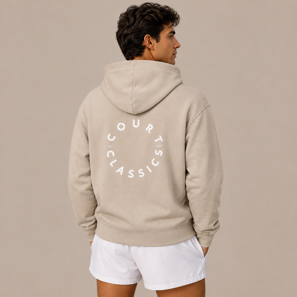 Court Classics Unisex Sand Hoodie (350gsm)