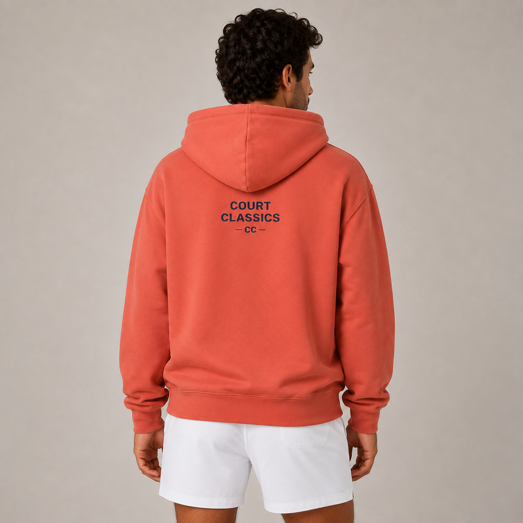 Court Classics Unisex Coral "Le Pickle" Hoodie (350gsm)