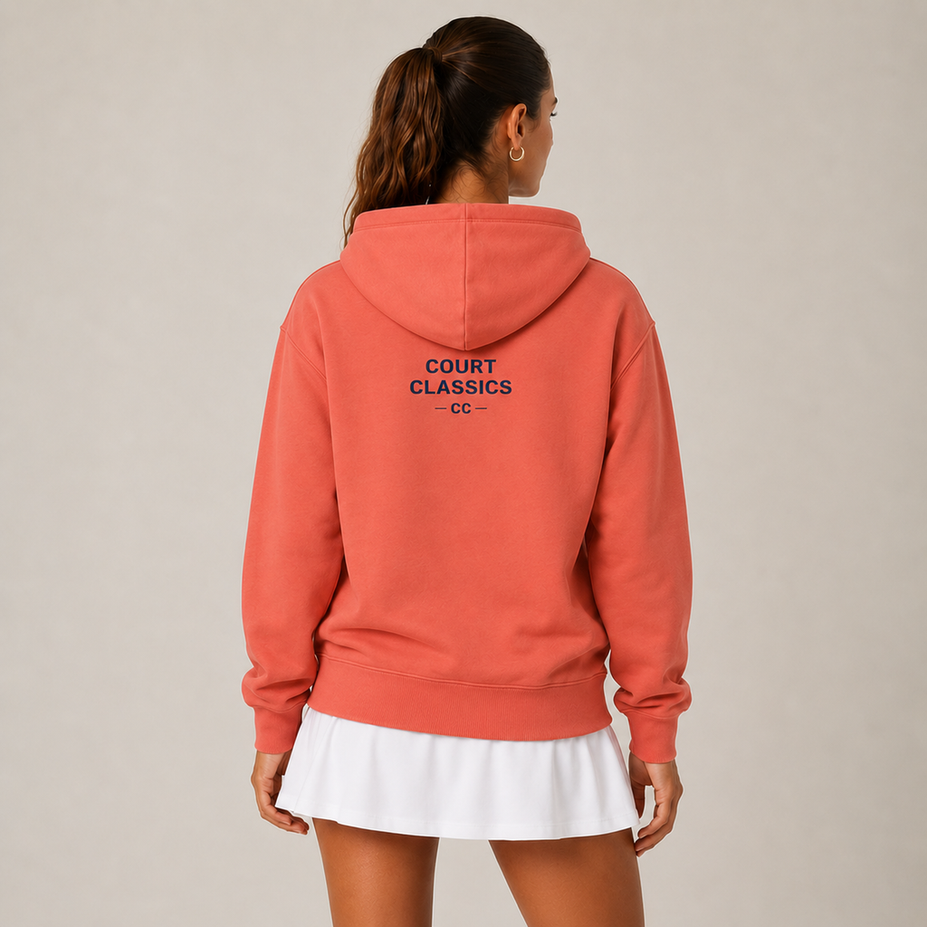Court Classics Unisex Coral "Le Pickle" Hoodie (350gsm)