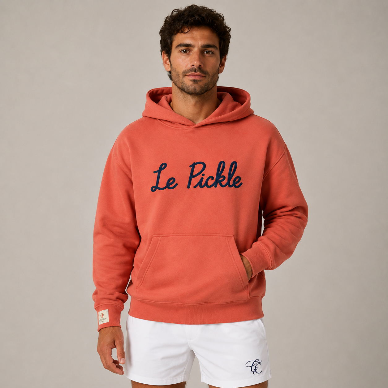 Court Classics Unisex Coral "Le Pickle" Hoodie (350gsm)