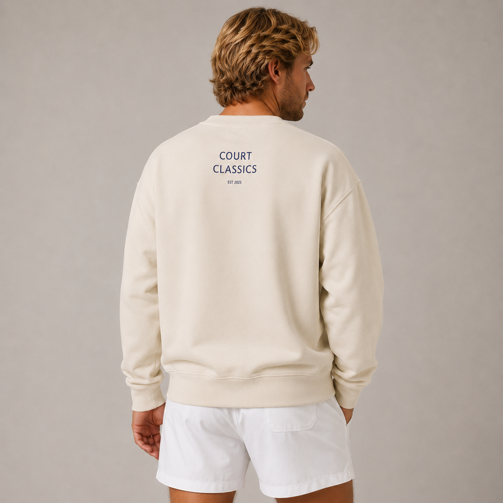 Court Classics Unisex Natural Sweatshirt (350gsm)