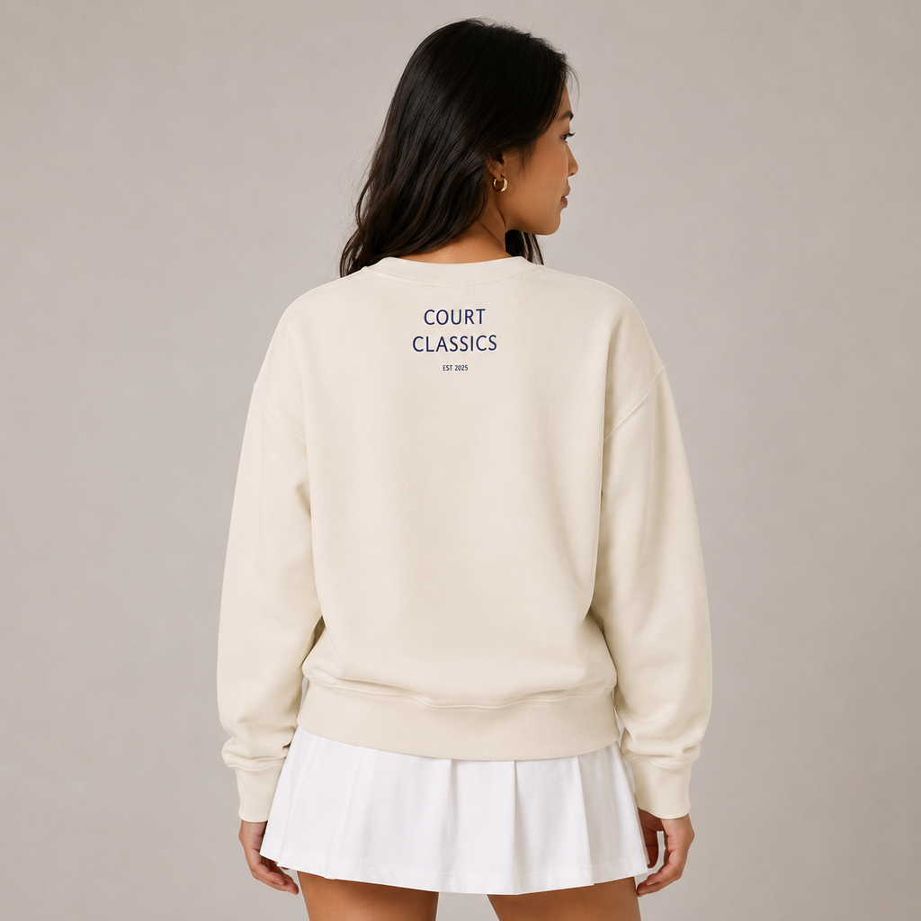 Court Classics Unisex Natural Sweatshirt (350gsm)