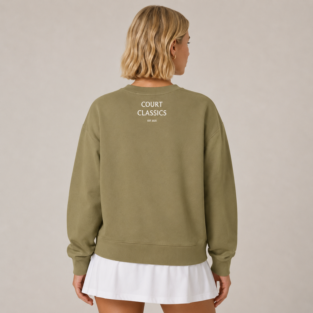 Court Classics Unisex Green Sweatshirt (350gsm)