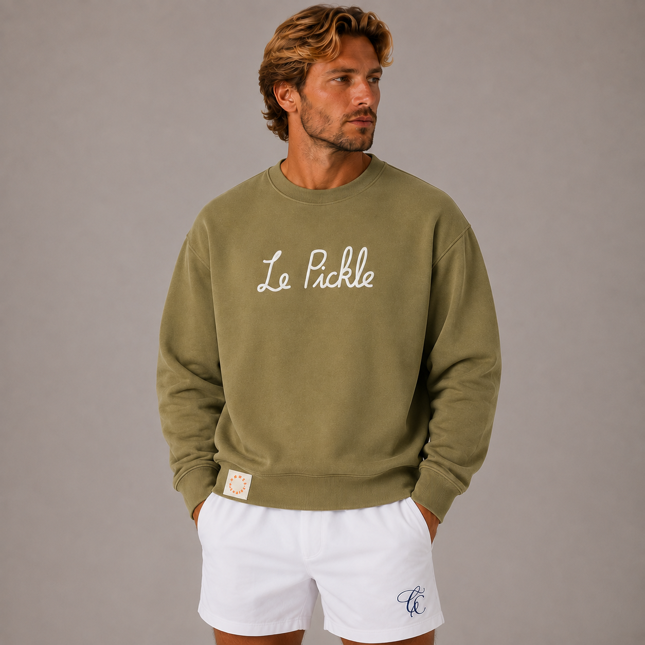 Court Classics Unisex Green Sweatshirt (350gsm)