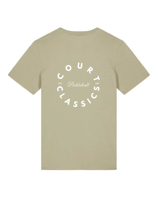 Court Classics Unisex Sage Green T-Shirt