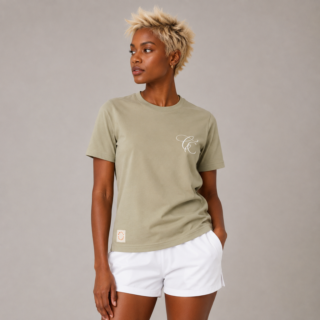 Court Classics Unisex Sage Green T-Shirt