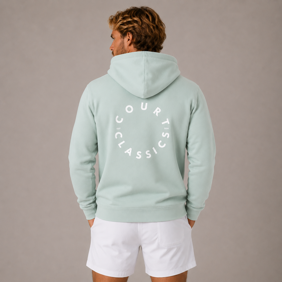 Court Classics Unisex Mint Hoodie (350gsm)