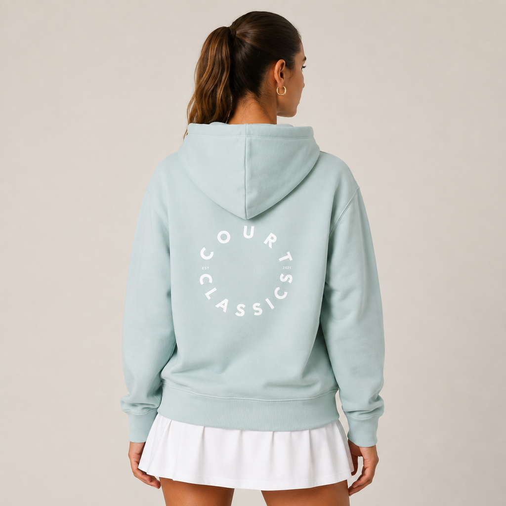 Court Classics Unisex Mint Hoodie (350gsm)