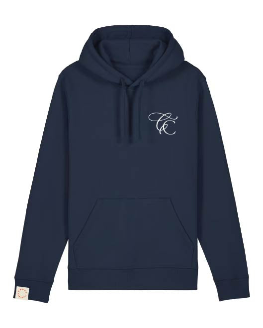 Court Classics Navy Hoodie Front View