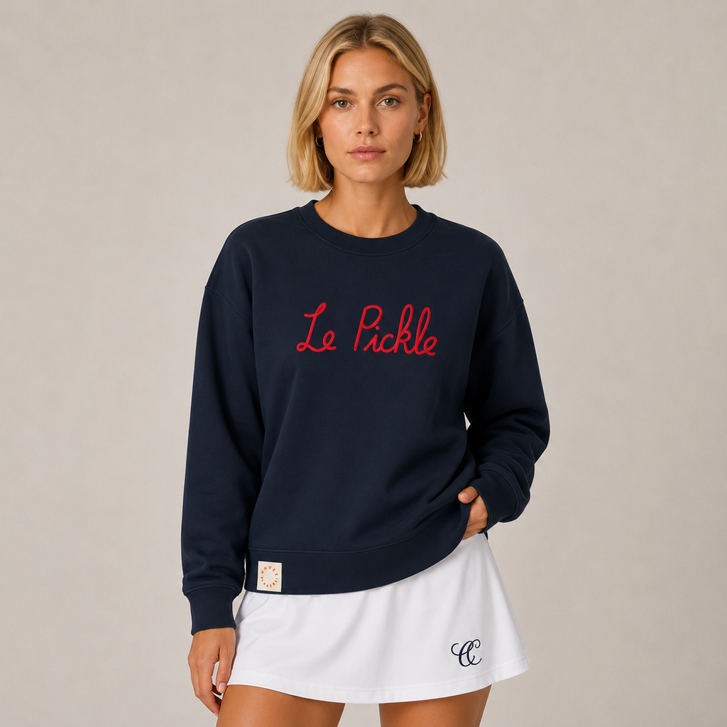Court Classics Unisex Navy Sweatshirt (350gsm)
