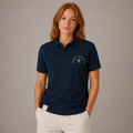 Court Classics Ladies Navy Polo Shirt (185gsm)