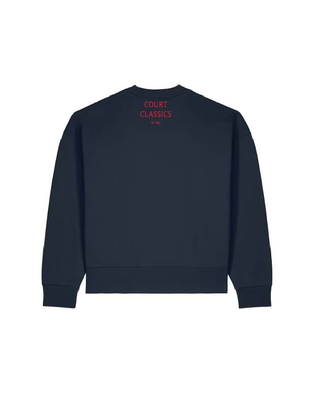 Court Classics Unisex Navy Sweatshirt (350gsm)