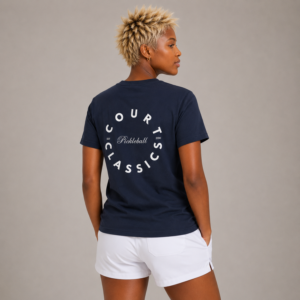 Court Classics Unisex Navy T-Shirt