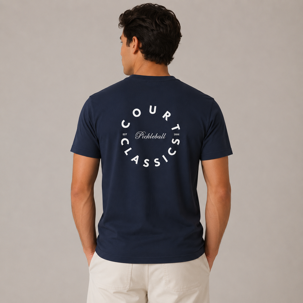 Court Classics Unisex Navy T-Shirt