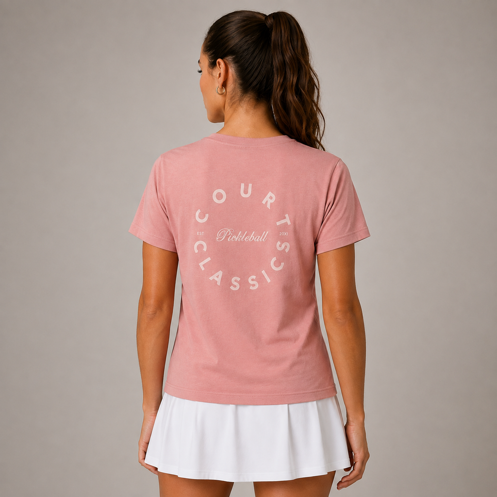 Court Classics Unisex Pink T-Shirt