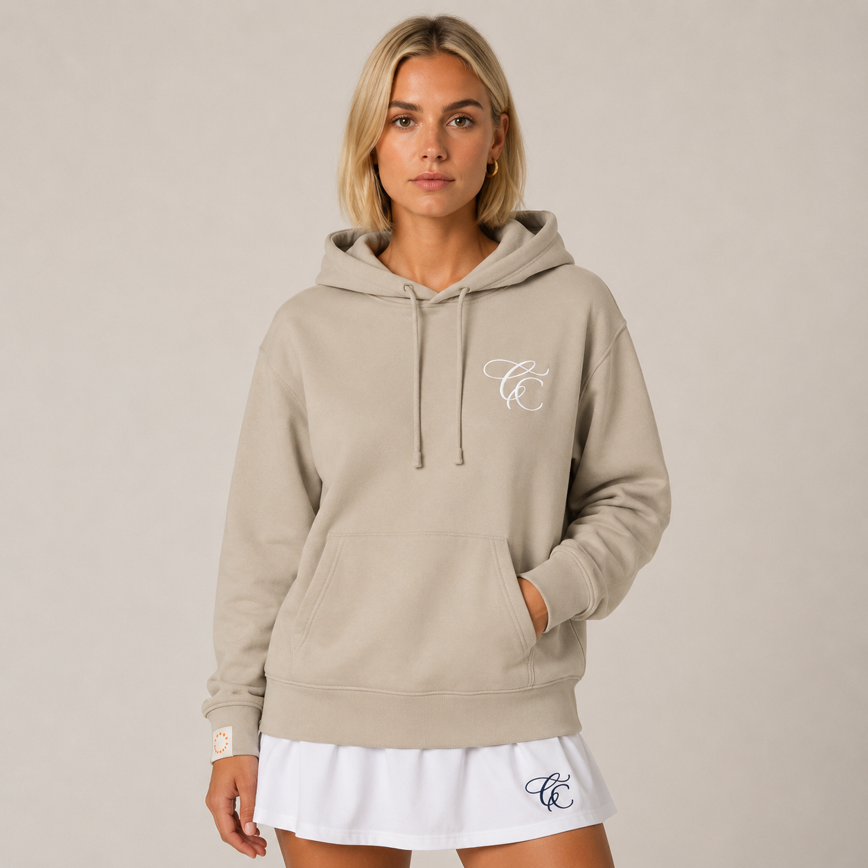Court Classics Unisex Sand Hoodie (350gsm)