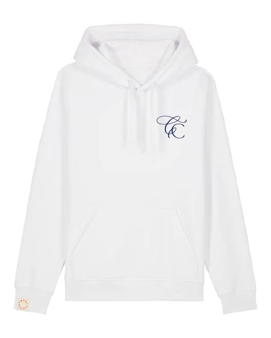 Court Classics Unisex White Hoodie (350gsm)