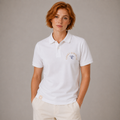 Court Classics Ladies White Polo Shirt (185gsm)