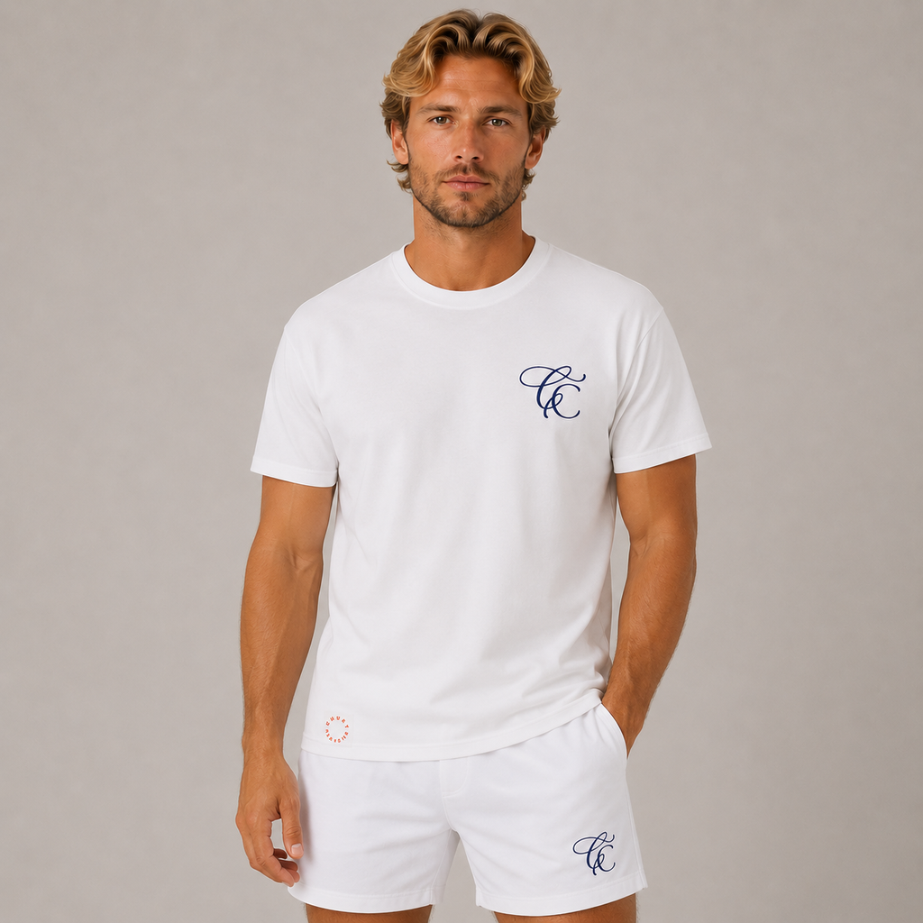 Court Classics Unisex White T-Shirt